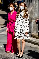 Princess Leonor Chairs Her Firts Public Event - Madrid
