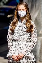 Princess Leonor Chairs Her Firts Public Event - Madrid