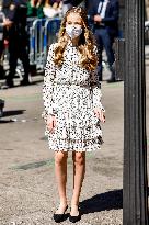 Princess Leonor Chairs Her Firts Public Event - Madrid