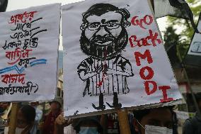 Protest Against Narendra Modi's Visit - Dhaka