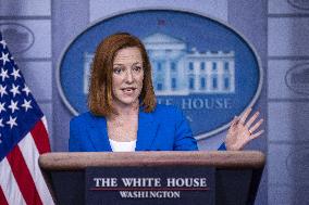 Jen Psaki daily press briefing