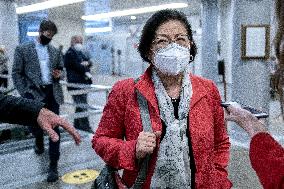 Senators at the U.S. Capitol - Washington