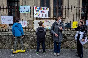 School Parents And Students Protest - Milan