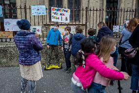 School Parents And Students Protest - Milan