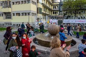School Parents And Students Protest - Milan