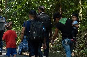 Migrants Continue Their Journey To The United States Border