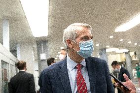 Senators at the U.S. Capitol - Washington