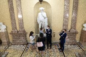 Senators at the U.S. Capitol - Washington