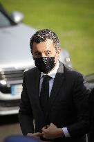 Gerald Darmanin Meets With Gendarmes Of Nouvelle-Aquitaine - Merignac