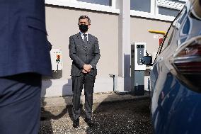 Gerald Darmanin Meets With Gendarmes Of Nouvelle-Aquitaine - Merignac