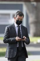 Gerald Darmanin Meets With Gendarmes Of Nouvelle-Aquitaine - Merignac