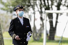Gerald Darmanin Meets With Gendarmes Of Nouvelle-Aquitaine - Merignac