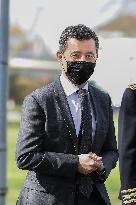 Gerald Darmanin Meets With Gendarmes Of Nouvelle-Aquitaine - Merignac