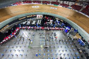 French Cycling Team Training During Vaccine Campaign - Saint-Quentin-en-Yvelines