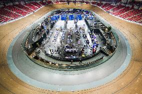 French Cycling Team Training During Vaccine Campaign - Saint-Quentin-en-Yvelines