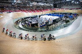 French Cycling Team Training During Vaccine Campaign - Saint-Quentin-en-Yvelines