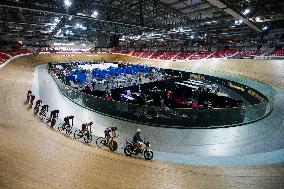 French Cycling Team Training During Vaccine Campaign - Saint-Quentin-en-Yvelines