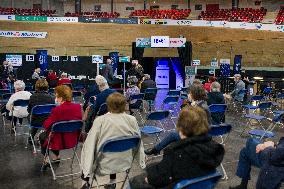 French Cycling Team Training During Vaccine Campaign - Saint-Quentin-en-Yvelines