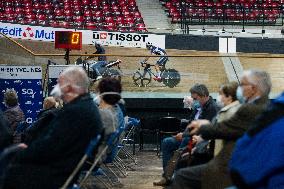French Cycling Team Training During Vaccine Campaign - Saint-Quentin-en-Yvelines