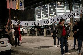 No Delivery Day Protest in Italy - Bergamo