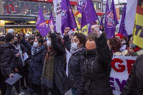 Protest against the withdrawal from Istanbul Convention