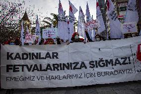 Protest against the withdrawal from Istanbul Convention