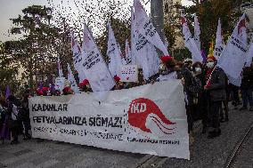 Protest against the withdrawal from Istanbul Convention