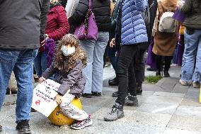 Protest against the withdrawal from Istanbul Convention