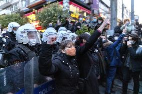 Protest against the withdrawal from Istanbul Convention