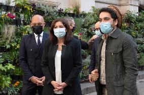 Mayor of Paris Anne Hidalgo received Ahmad Massoud  - Paris