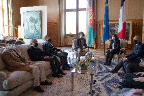 Mayor of Paris Anne Hidalgo received Ahmad Massoud  - Paris