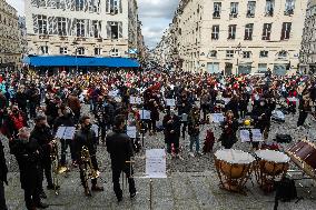 Entertainment Workers Occupy The Odeon - Paris