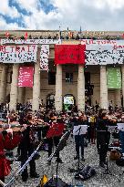 Entertainment Workers Occupy The Odeon - Paris