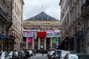 Entertainment Workers Occupy The Odeon - Paris