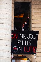 Entertainment Workers Occupy The Odeon - Paris