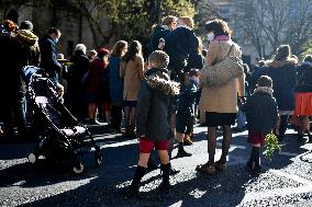 Palm Sunday celebration - Paris