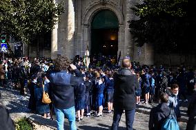 Palm Sunday celebration - Paris