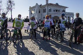 Environmental Protest against Istanbul Canal project