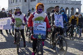 Environmental Protest against Istanbul Canal project