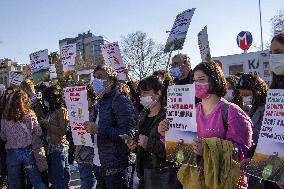 Environmental Protest against Istanbul Canal project