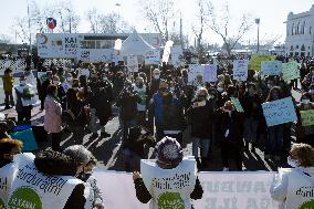 Environmental Protest against Istanbul Canal project