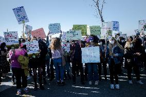 Environmental Protest against Istanbul Canal project