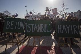 Environmental Protest against Istanbul Canal project