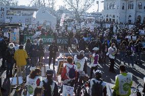 Environmental Protest against Istanbul Canal project