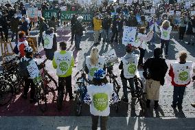 Environmental Protest against Istanbul Canal project