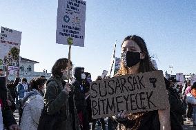 Environmental Protest against Istanbul Canal project