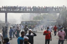 Violence Spreads After Modi Visit - Bangladesh