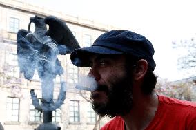 Activists Demand Decriminalization Of Marijuana Use In Mexico