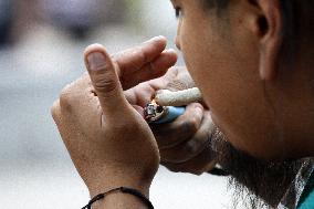 Activists Demand Decriminalization Of Marijuana Use In Mexico