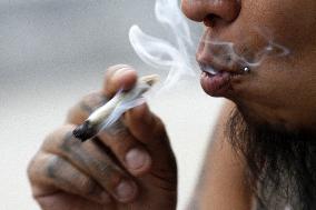 Activists Demand Decriminalization Of Marijuana Use In Mexico
